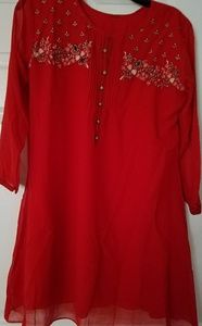 Fancy embroidery top